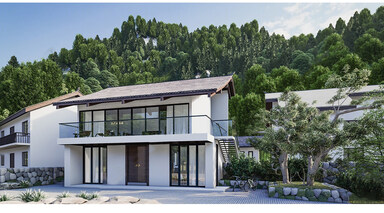 别墅_自建房SU模型下载-1