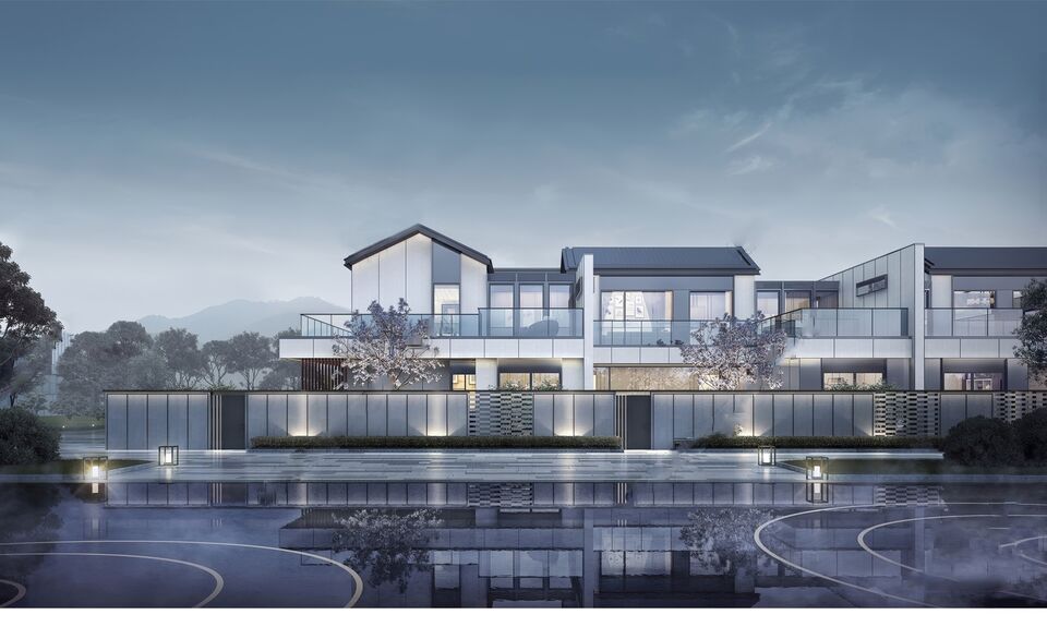 别墅_自建房SU模型下载-1