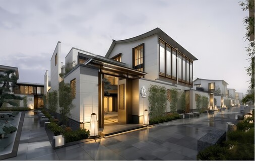 别墅_自建房SU模型下载-1