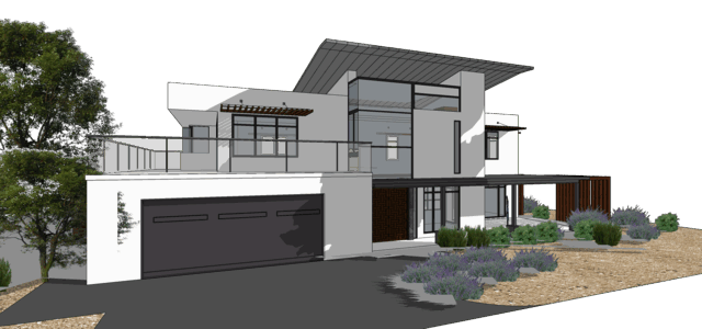 别墅_自建房SU模型下载-1