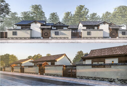 别墅_自建房SU模型下载-1