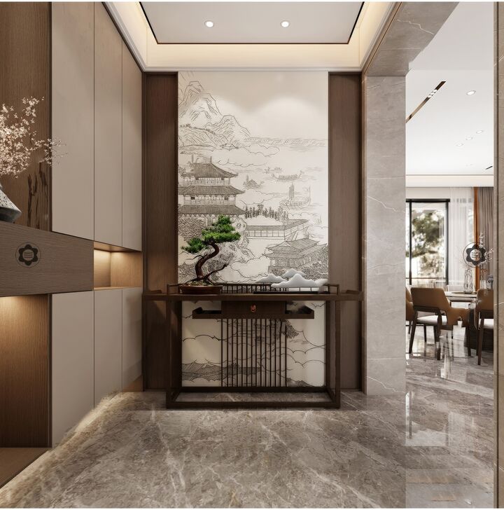 玄关SU模型下载-1