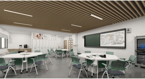 教室_培训班_兴趣班SU模型下载-1