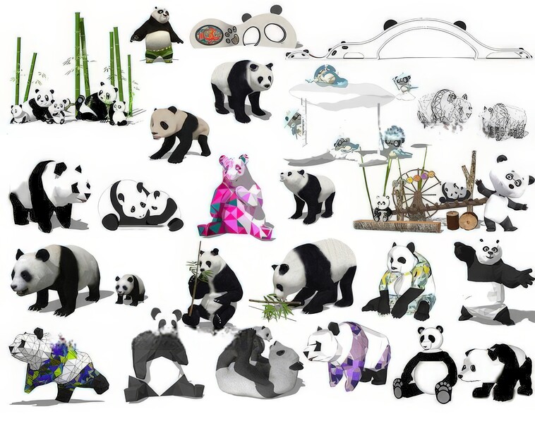 动物_宠物_家禽SU模型下载-1