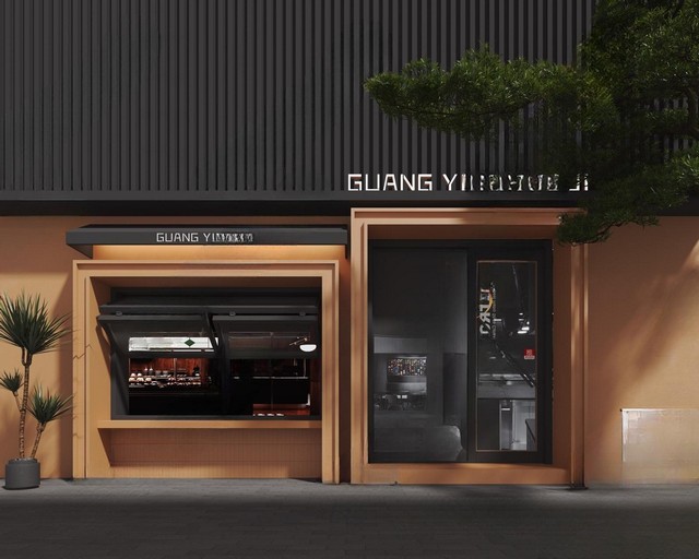 店铺_门头SU模型下载-1