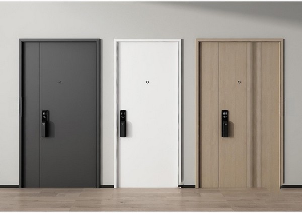 入户门_防盗门SU模型下载-1