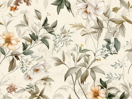 动植物壁纸_墙纸无缝贴图下载-1