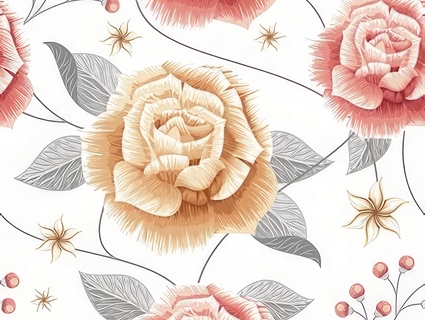 动植物壁纸_墙纸无缝贴图下载-1