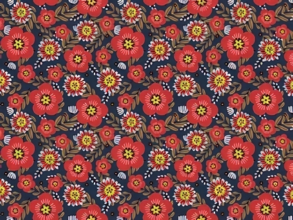 动植物壁纸_墙纸无缝贴图下载-1