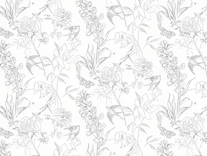 动植物壁纸_墙纸无缝贴图下载-1