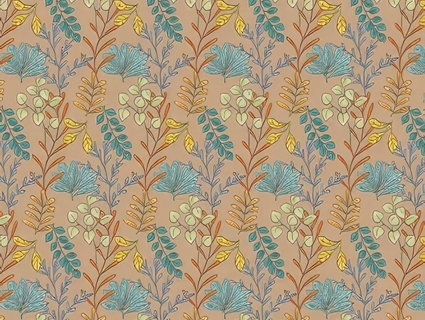 动植物壁纸_墙纸无缝贴图下载-1