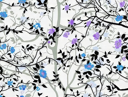 动植物壁纸_墙纸无缝贴图下载-1