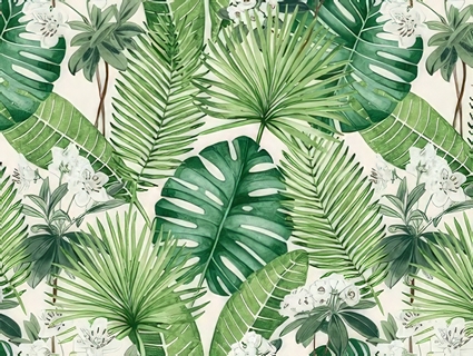 动植物壁纸_墙纸无缝贴图下载-1