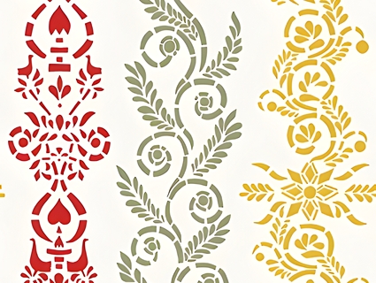 花纹壁纸_墙纸_墙布无缝贴图下载-1