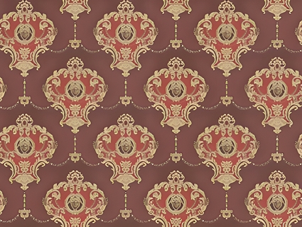 花纹壁纸_墙纸_墙布无缝贴图下载-1