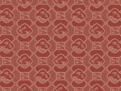 格子壁布_墙纸_墙布无缝贴图下载-1