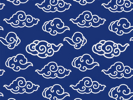 中式壁纸无缝贴图下载-1