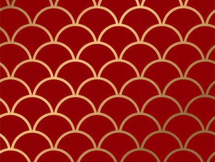 中式壁纸无缝贴图下载-1