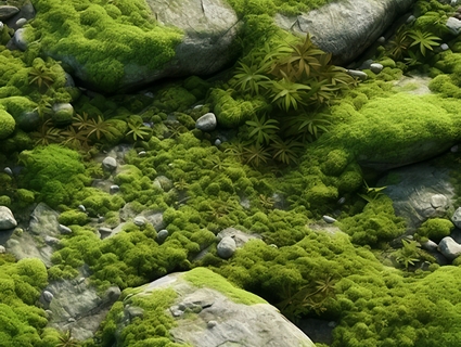 苔藓无缝贴图下载-1