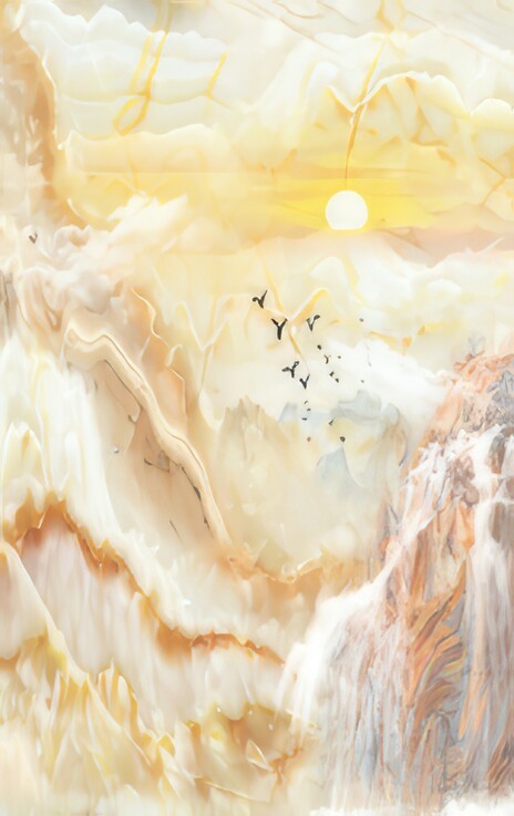 055艺术山水大理石-1
