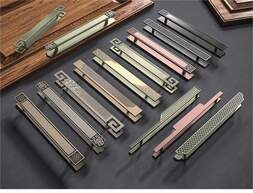 门锁_门把手_指纹锁_拉手SU模型下载-1