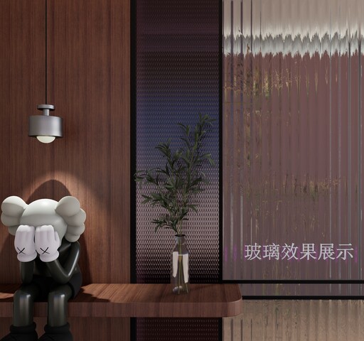 艺术玻璃材质 自带凹凸通道 推荐！-1