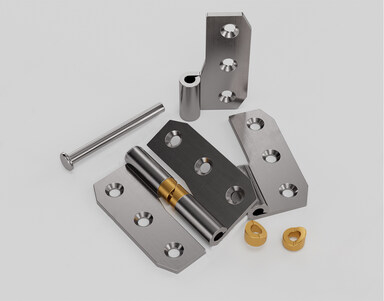 五金合页SU模型下载-1