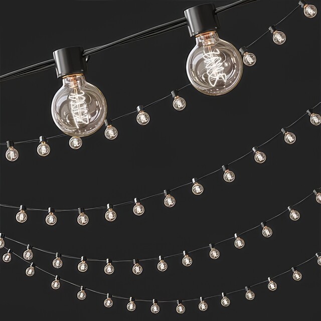 灯泡_白炽灯SU模型-1