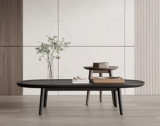 茶几SU模型下载-1