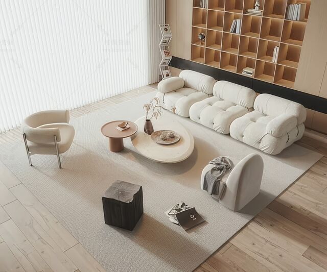 茶几SU模型下载-1