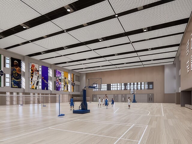 体育馆SU模型下载-1