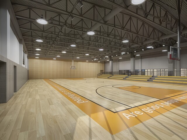 体育馆SU模型下载-1