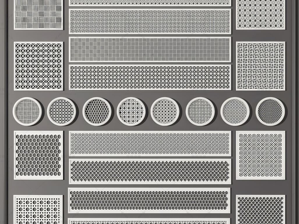 空调出风口SU模型下载-1
