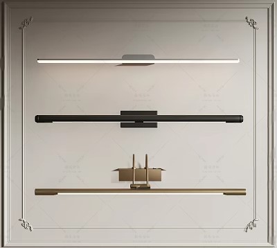 轻奢壁灯SU模型下载-1