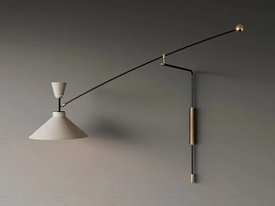 轻奢壁灯SU模型下载-1