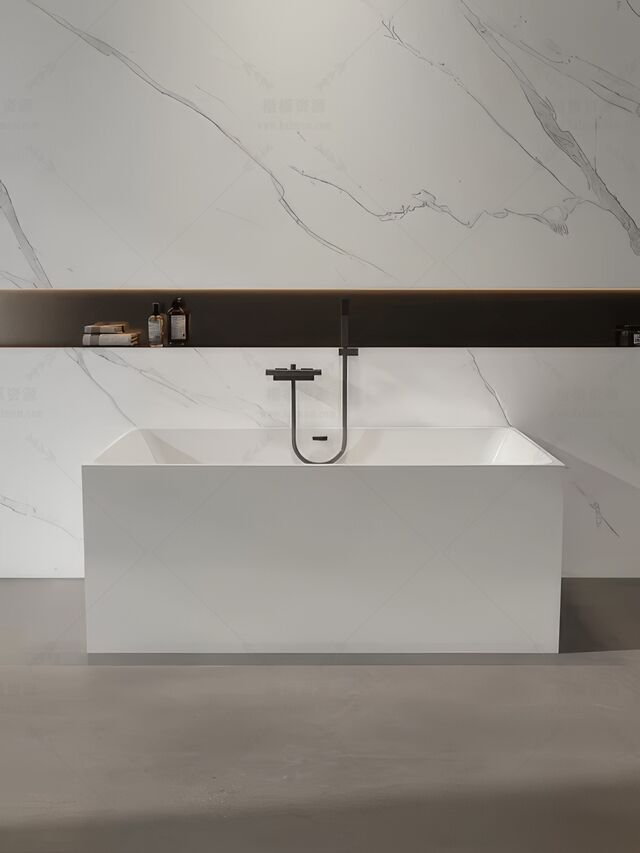 浴缸SU模型下载-1