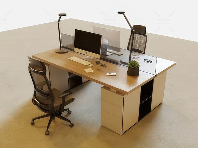 办公椅SU模型下载-1