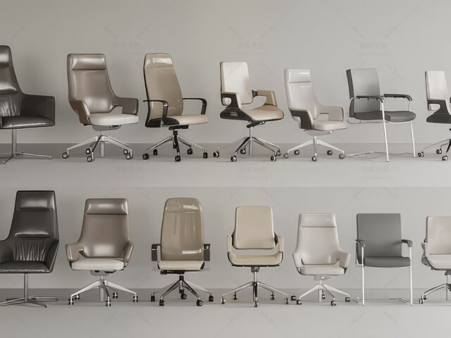 办公椅SU模型下载-1