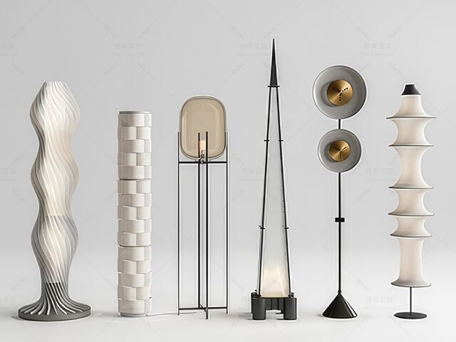 灯具SU模型下载-1