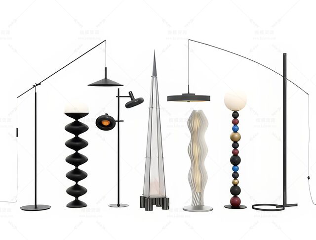 灯具SU模型下载-1