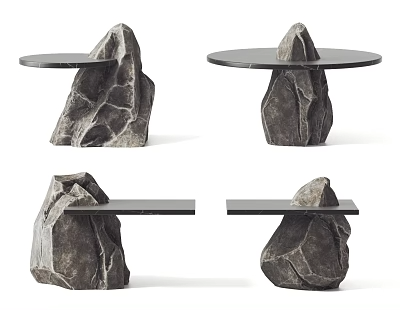 茶几SU模型下载-1