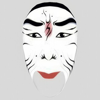 脸谱SU模型下载-1