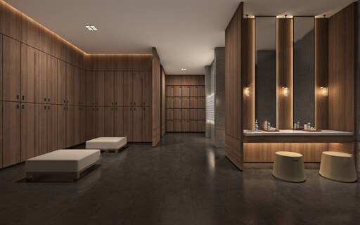 更衣室SU模型下载-1