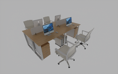 办公产品D5模型下载-1