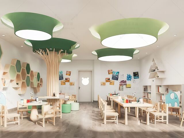 幼儿早教中心SU模型-1