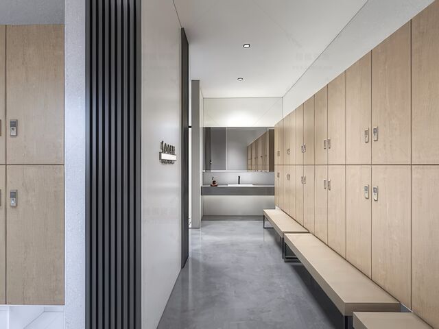 更衣室SU模型下载-1