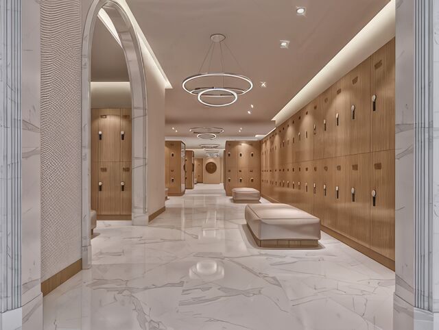 更衣室SU模型下载-1