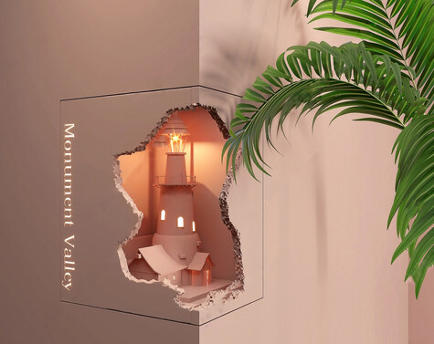 嵌入式石膏壁灯su模型-1