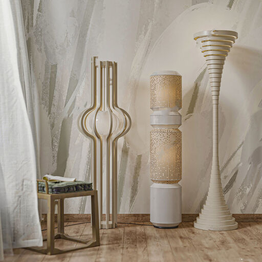 侘寂风吊灯SU模型-1