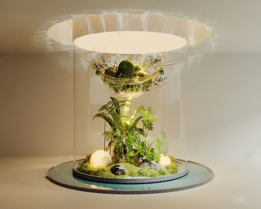 植物艺术装置su模型-1